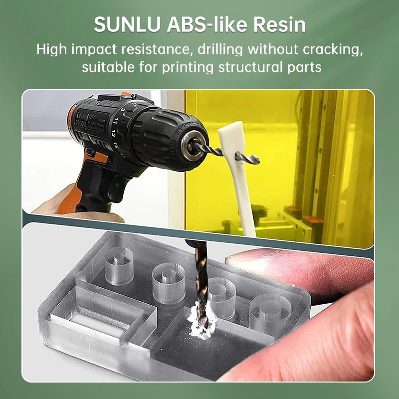 SUNLU 3KG ABS-Like/ Standard / - 3D Printing Uv Sensitive Resin 评论和价格