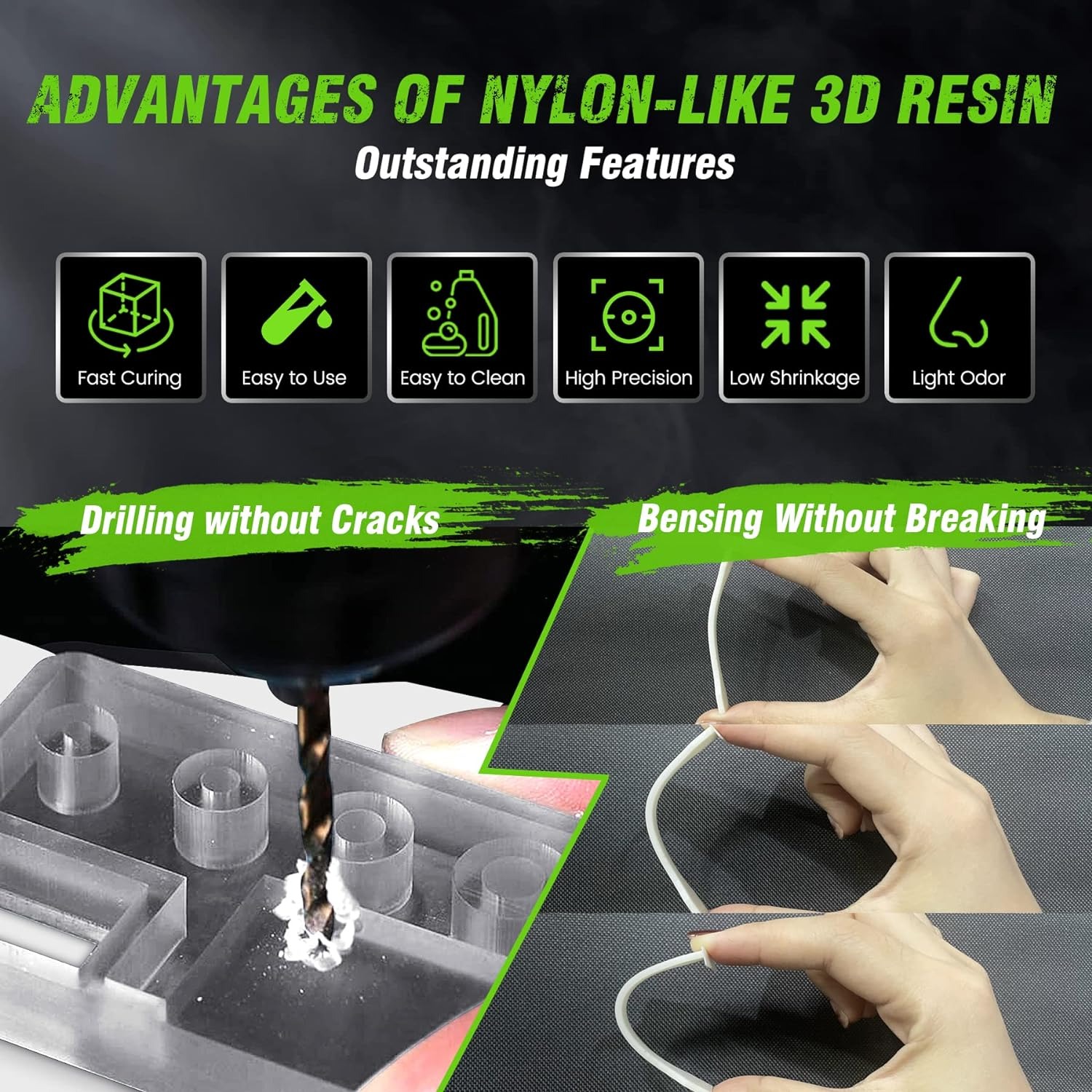 SUNLU 3KG ABS-Like/ Standard / - 3D Printing Uv Sensitive Resin 评论和价格