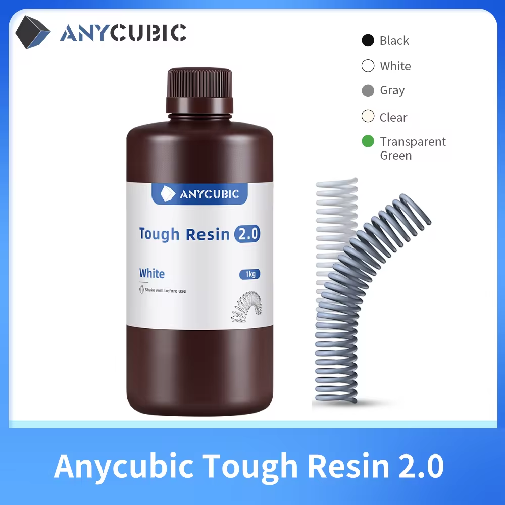 Anycubic Flexible Tough Resin  - 3D Printing Uv Sensitive Resin 评论和价格