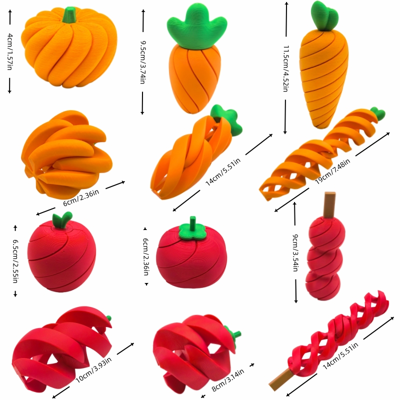 3D Printed Fruit and Vegetable - 3D Printing Gif 评论和价格