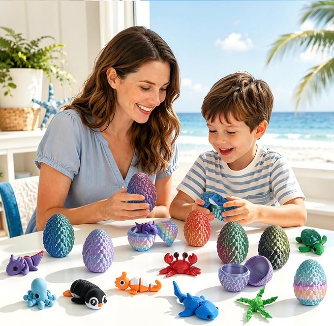 24pcs 3D Printed Surprise Egg  - 3D Printing Model 评论和价格